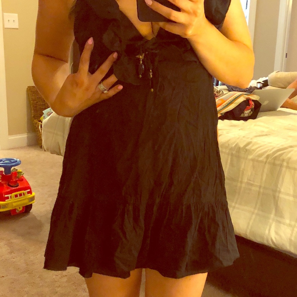 Ralph Lauren Black Swim Coverup